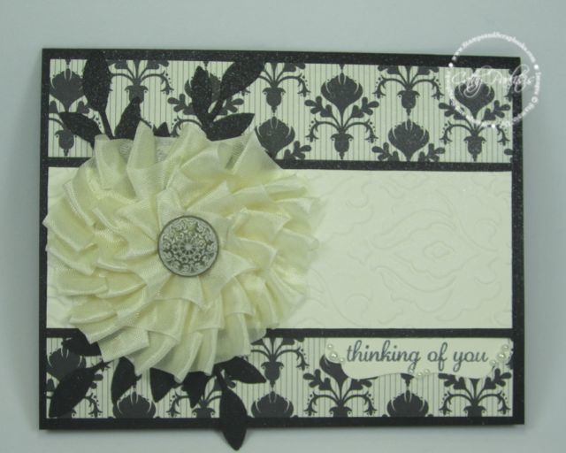 Another Ribbon Medallion Card